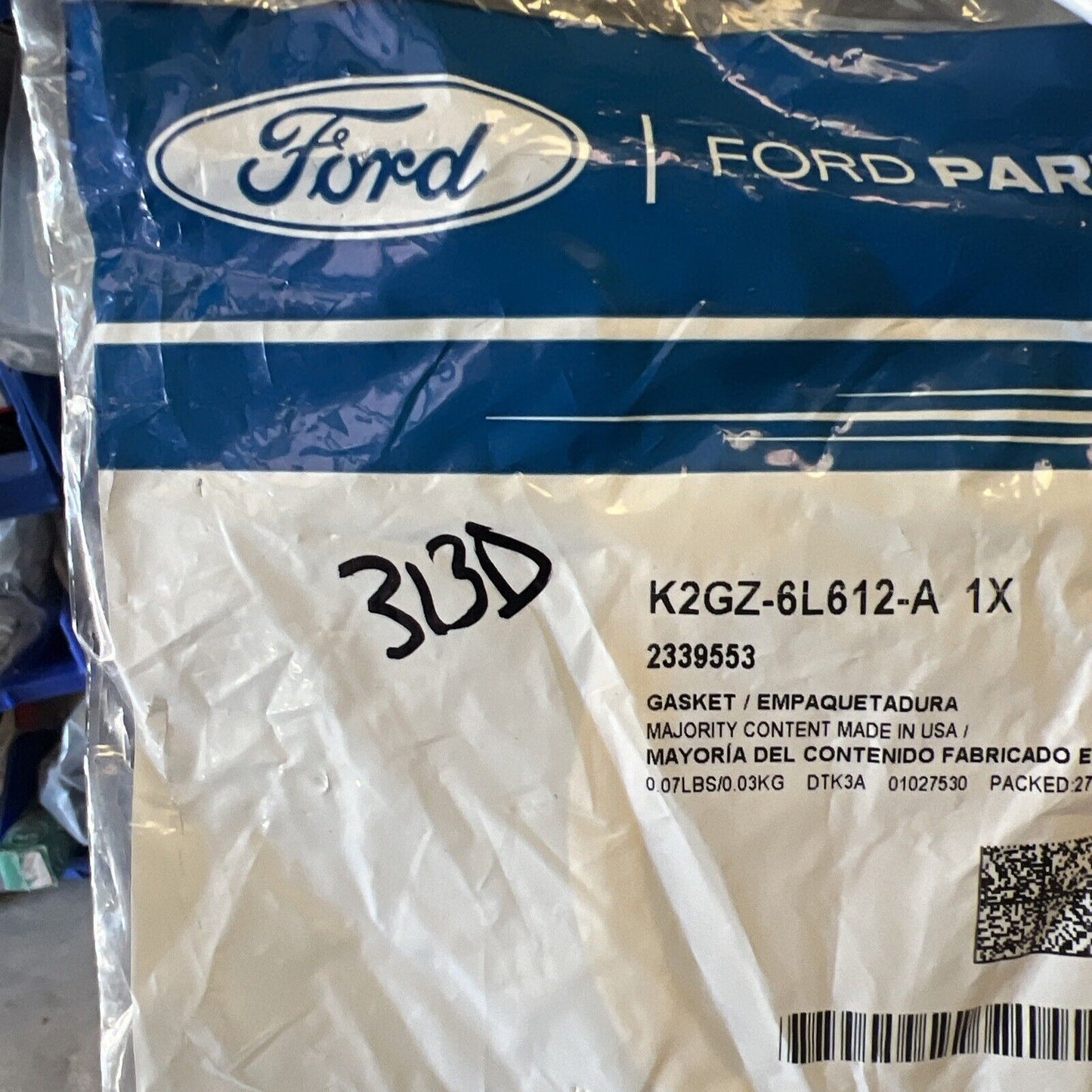 New OEM Genuine Ford Edge 2019-2023 Catalytic Converter Gasket K2GZ6L612A