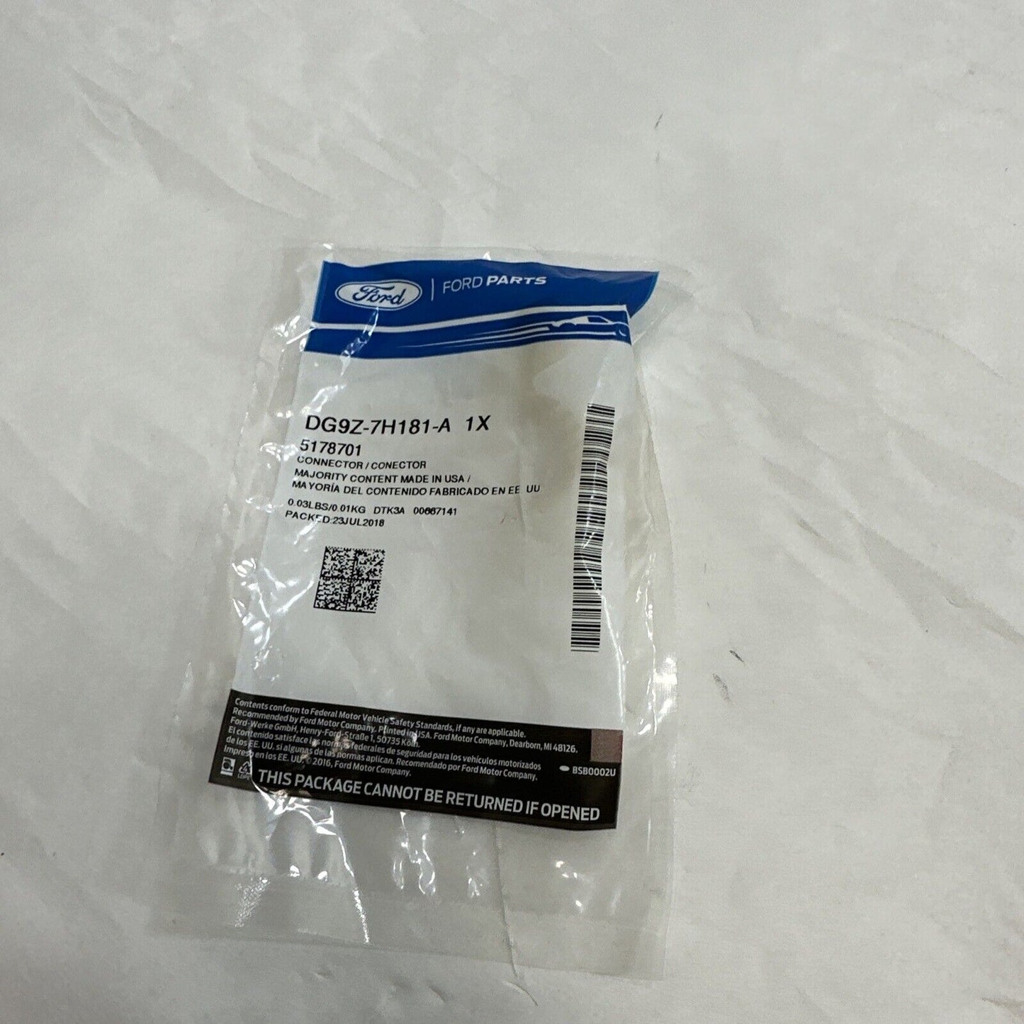 New OEM Genuine Ford Fusion MKZ 2013-2020 Lower Cable Retainer DG9Z7H181A