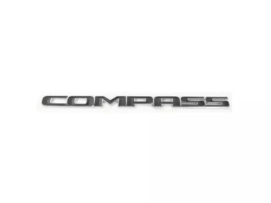 Genuine OEM Mopar Front Driver Door Black Chrome Nameplate Emblem 68547000AA