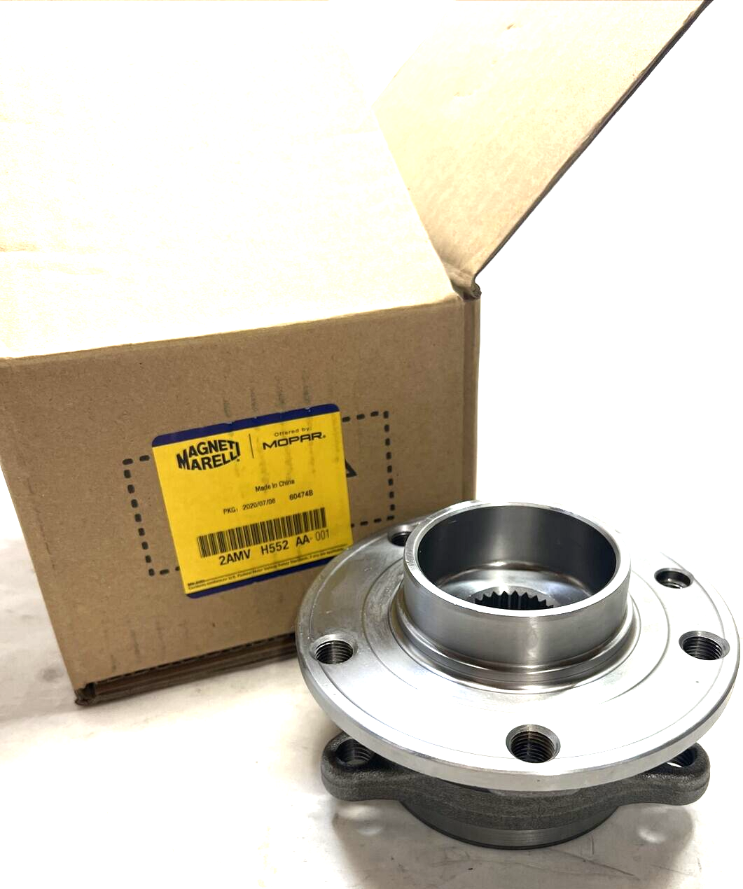 New OEM Genuine Mopar Magneti Marelli Wheel Hub And Bearing 2AMVH552AA