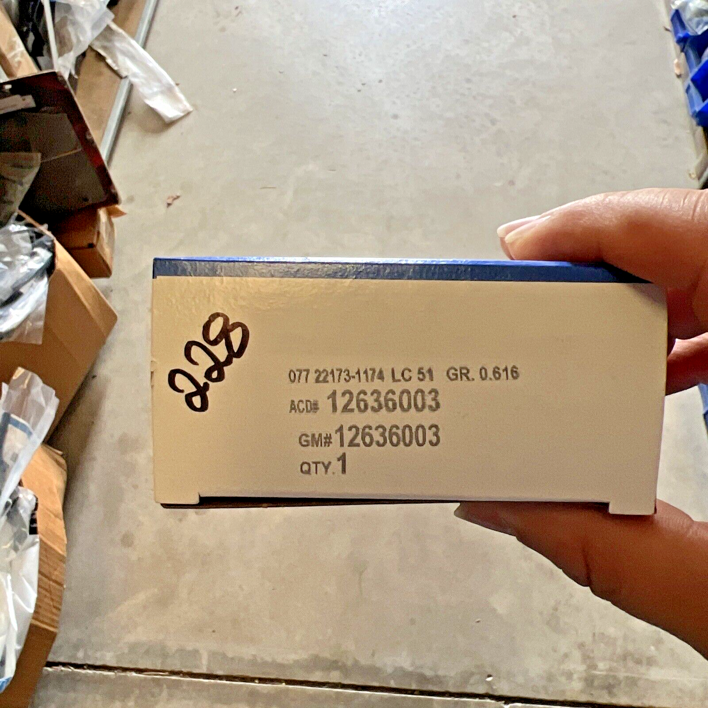 Genuine OEM GM LaCrosse Engine Connecting Rod Bearing Kit 2004-2013 12636003