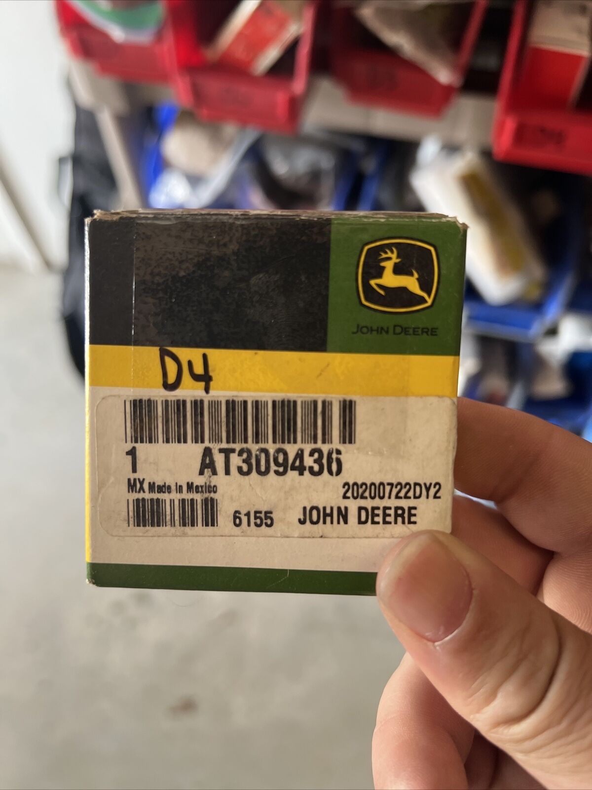 New OEM Genuine John Deere Rocker Switch Compatible AT309436
