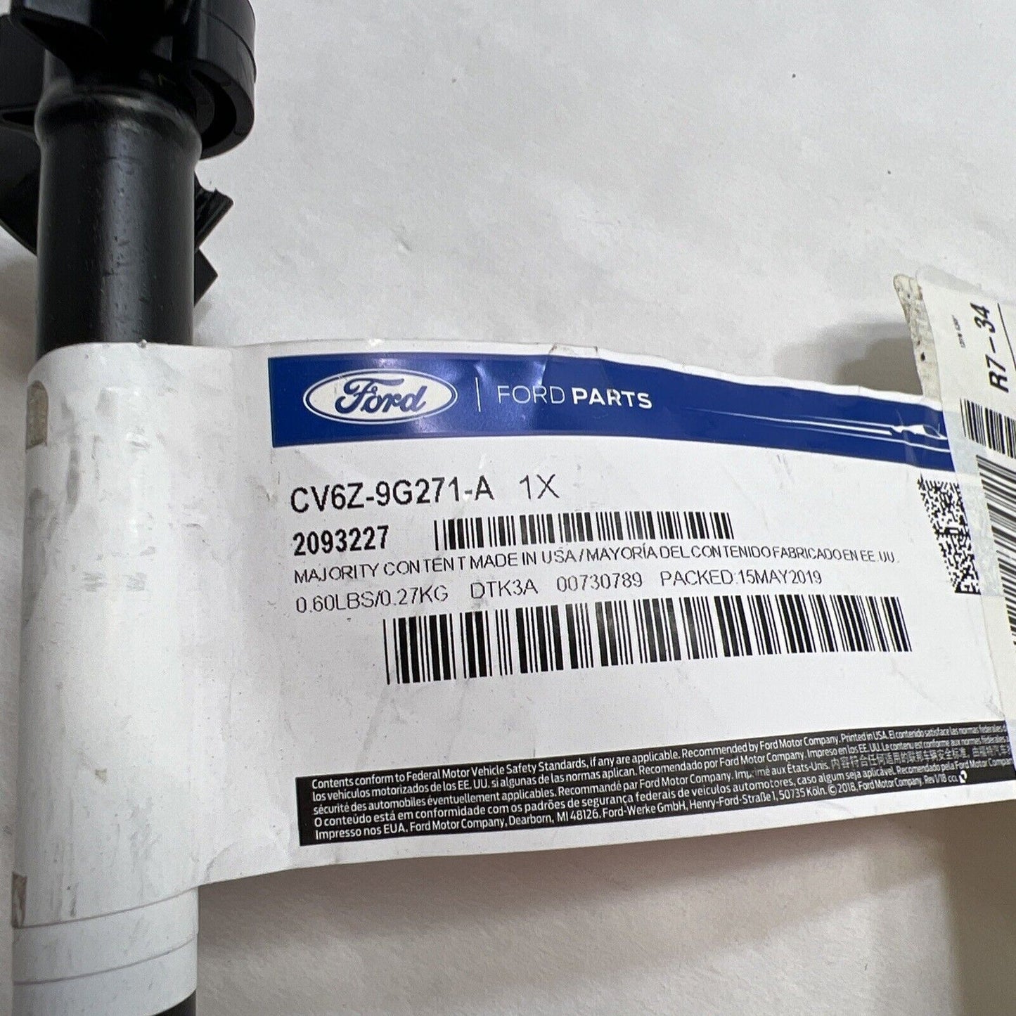 New OEM Genuine Ford Escape 2013-2019 Vapor Hose Connecting CV6Z9G271A