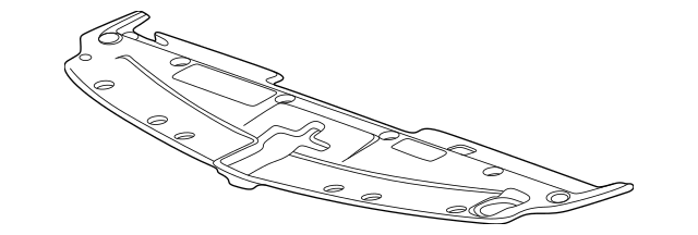 Genuine OEM GM Chevrolet Volt Base Compartment Front Sight Shield 11-15 22839771